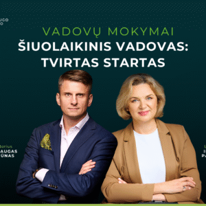 Šiuolaikinis vadovas:  tvirtas startas - Kaunas - Lapkritis